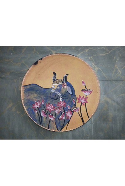 Wooden Wall Decor Plate - Multicolor Wooden Wall Decor Plate - Multicolor
